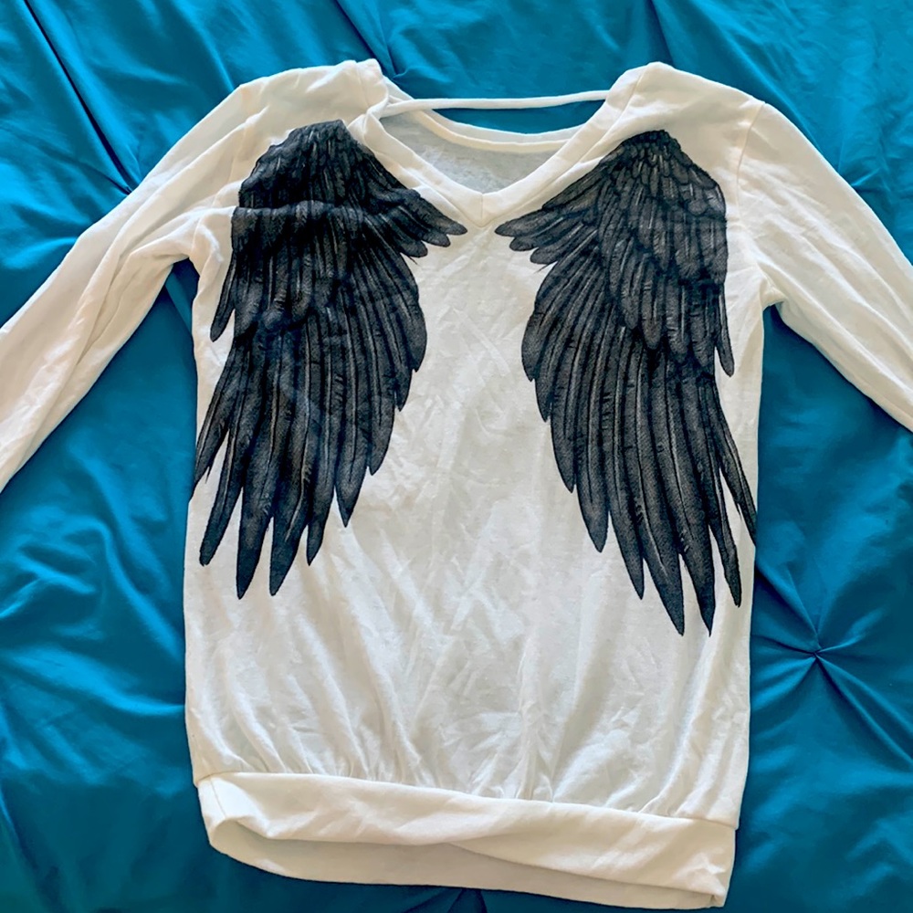 Hot Topic Midnight Hour Wings Top